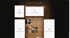 Desktop Screenshot of moderntarih.com