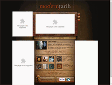 Tablet Screenshot of moderntarih.com